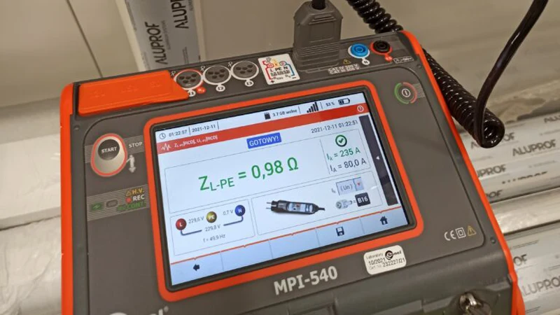 Pomiary i przeglądy instalacji